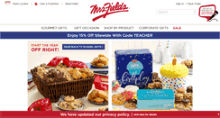 Desktop Screenshot of mrsfields.com